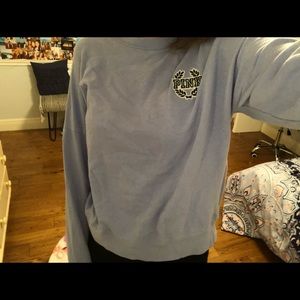 Purple crew neck